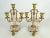 French 19th Century French Marble and Bronze Candlesticks, Pair For Sale - Image 3 of 8