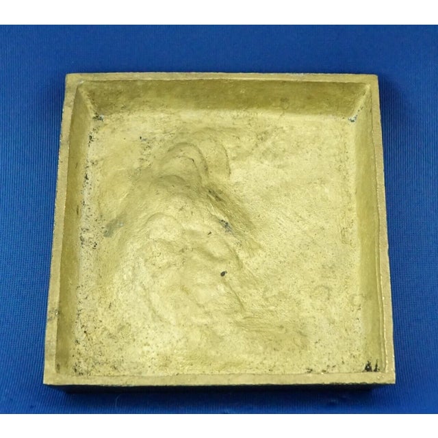 20th Century Man on Moon Gilded Bronze Sculpture of a Crescent Moon by ZEV / Daniel Albert Harris, USA, 1950s For Sale - Image 13 of 16