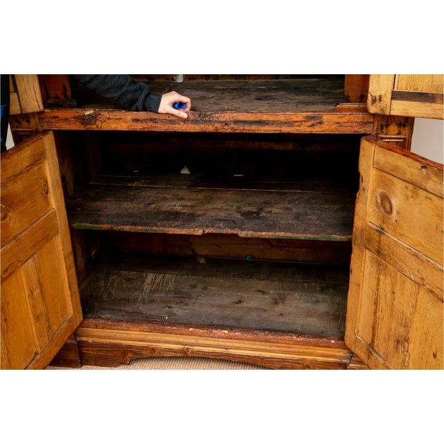 19th Century English Pine Cabinet For Sale - Image 9 of 10