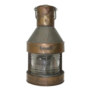 English Ships Lantern Birmingham Griffiths & Sons For Sale