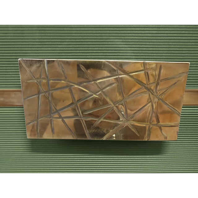 Contemporary Italian Birch Sideboard in Light Green with Grisinato Glass Doors from Justfurnituress SRL For Sale - Image 3 of 9