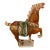 Tang-Style Chinese Ceramic Prancing Horse For Sale
