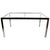 Modernist Milo Baughman for D. I. A. Chrome and Glass Dining Table With 20” Leaf Extension For Sale - Image 13 of 14