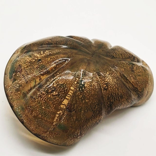 Large Murano Glass Ashtray attributed to Dino Martens, Italy, 1950s For Sale - Image 8 of 13