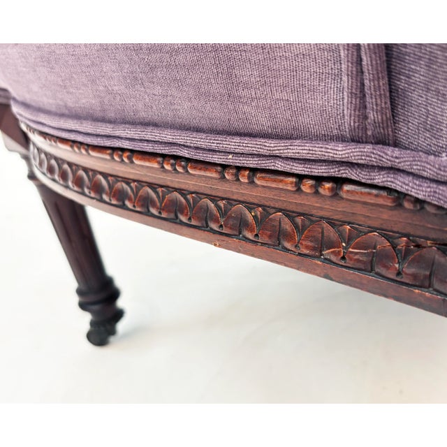 Late 18th Century French Late 18th Century Louis XVI Style Settee For Sale - Image 5 of 18