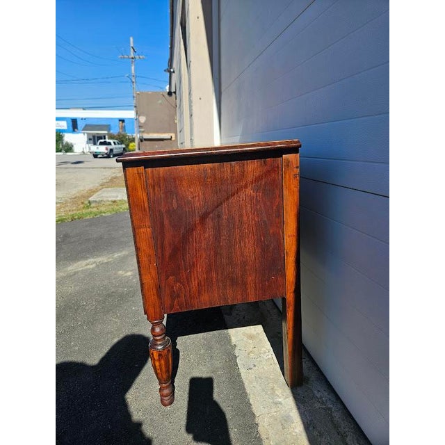Early 20th Century Vintage Tomlinson Jacobean Revival Oak Server / Sideboard For Sale - Image 5 of 15