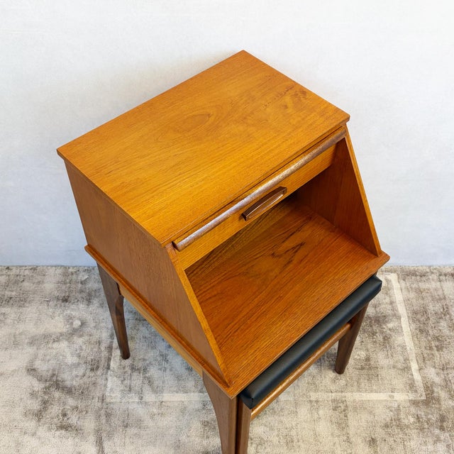 Wood Phonette Telephone Table from Chippy Heath, 1960s For Sale - Image 7 of 14