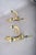 Gilt Bronze Double-Arm Wall Sconces with Frosted Glass Shades, 1950s, Set of 2 For Sale - Image 15 of 18