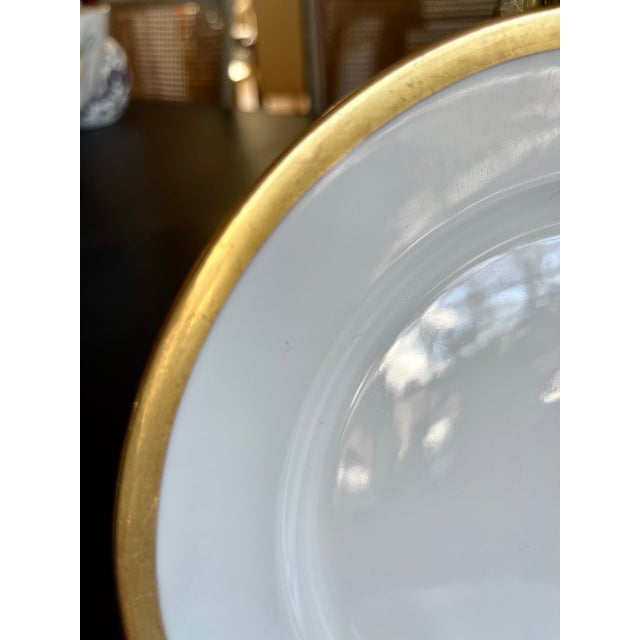 19th C. Limoges Gilt Rimmed Plates, Set of 10 For Sale In New York - Image 6 of 8