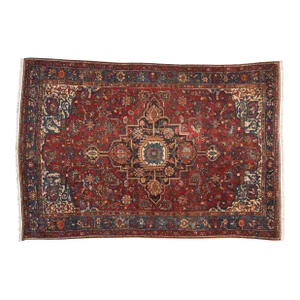 Antique Fine Malayer Rug - 4'5" X 6'2"