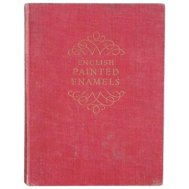 Red Vintage English Painted Enamels by Therle & G. Bernard Hughes Book For Sale - Image 8 of 8