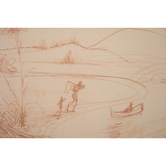 Salvador Dali Le Nu a La Guitarre (The Nude on the Guitar, Serenade) Lithograph For Sale - Image 4 of 9