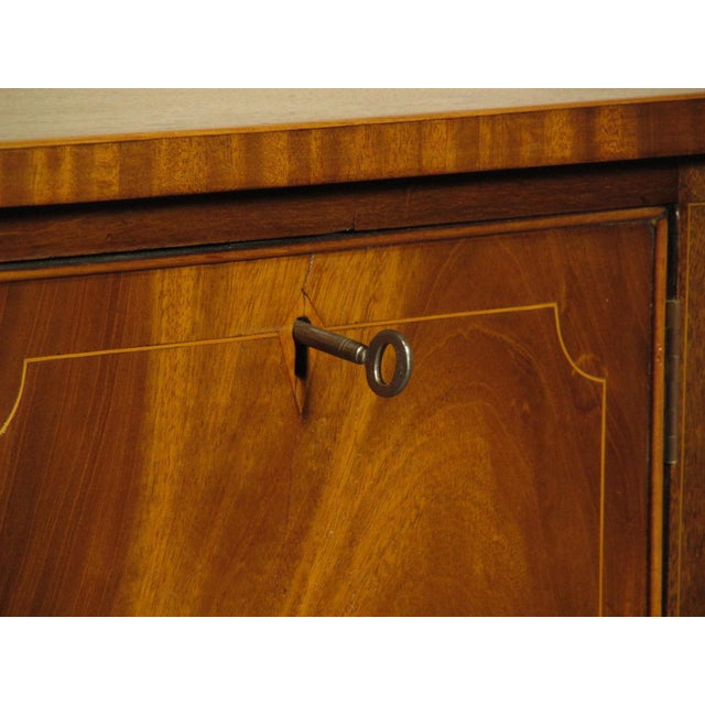 Early 20th Century George III Style Inlaid Mahogany Sideboard For Sale - Image 9 of 10
