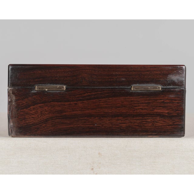 19th Century French Napoleon III Marquetry Box For Sale - Image 9 of 11