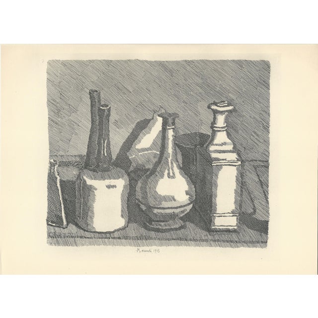 Giorgio Morandi, Still Life, 1933-1957, Lithograph For Sale - Image 7 of 7