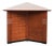 Art Deco Coffee Table by Schuitema from the Decoforma Series in Triangular Shape For Sale
