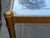 Lillian August 'Anton' Aged Brass and Shagreen Side Table For Sale - Image 9 of 14
