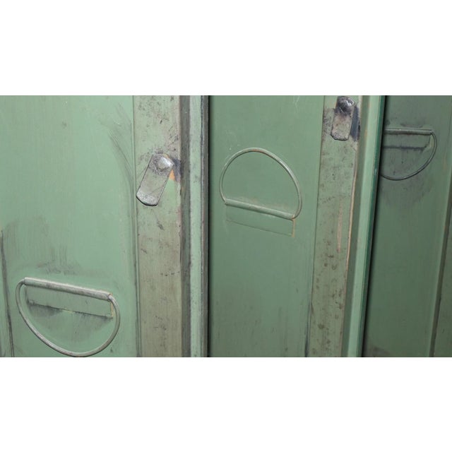 Vintage Italian Metal Military Locker from Officina Di Ricerca, 1960s For Sale - Image 13 of 17