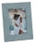Suede Lux Photo Frame - Côte d'Azur Blue - 5" x 7" For Sale