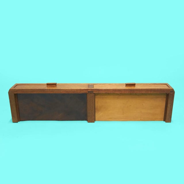Midcentury Teak Floating Wall Shelf With Drawers, Denmark, 1960s Chairish