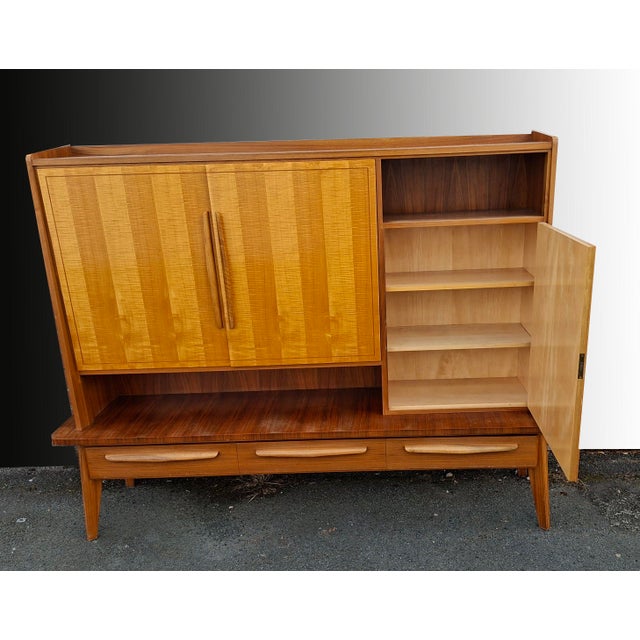 Vintage Storage Unit with Doors and Drawers, 1950s | Chairish