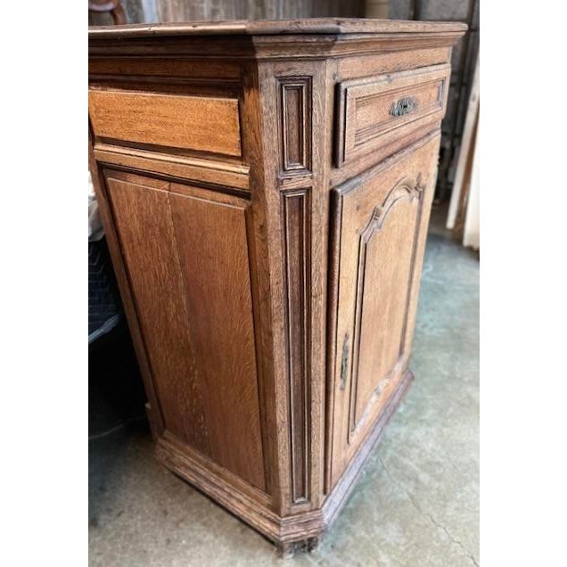 Early 1900s Oak Louis XIV French Jelly Cabinet For Sale - Image 4 of 13