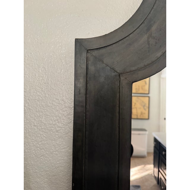 Sold out! Large Clipped Corner Zinc Wall Mirror by Ta Lorton Using our sought after zinc finish, we fashioned a large...