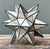 Metal Vintage Antiqued Mirror Star Lamp For Sale - Image 7 of 12