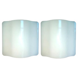 Wall Lamps Wave Model 5360 from Guzzini, 1975, Set of 2 For Sale