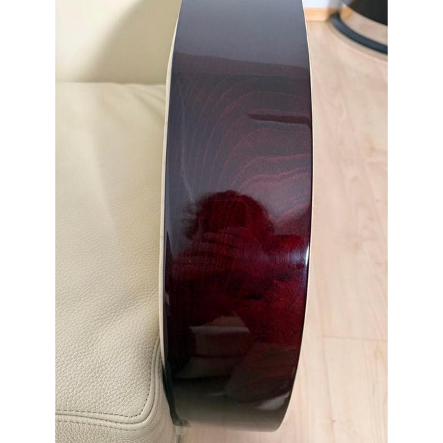 Art Deco Club Chairs in Cream Leather and Lacquered Wood, 1930 For Sale - Image 15 of 18