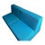 Steelcase Turnstone Campfire Big Lounge Loveseat Sofa in Turquoise For Sale