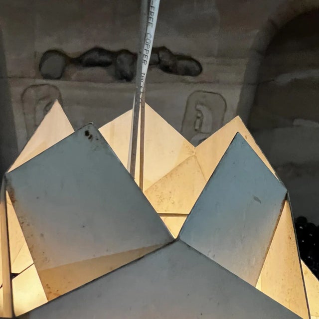 1960s Preben Dal Diamond Symphoni Pendant Light for Hans Følsgaard Denmark For Sale - Image 11 of 12