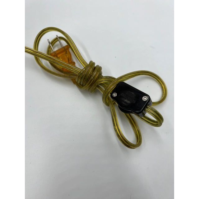 Vintage Pair of Amphora Style Pottery Grapes and Vines Table Lamps For Sale - Image 12 of 13