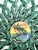 1970s Green Ceramic Fruit Basket, France, 1970 For Sale - Image 5 of 11