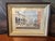 Mid 20th Century Venetian Piazza Watercolor For Sale - Image 4 of 4