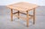 Rectangular coffee or side table in solid oak by Danish designer Henning Kjærnulf, produced in Denmark during the 1960s....