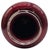 Ruby Red Signed Ando Jubei Japanese Cloisonné Pigeon Blood Red Peony Vase 10" For Sale - Image 8 of 10