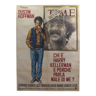 1970s Original Oversize Movie Poster - Who Is Harry Kellerman... (Italian Version) For Sale