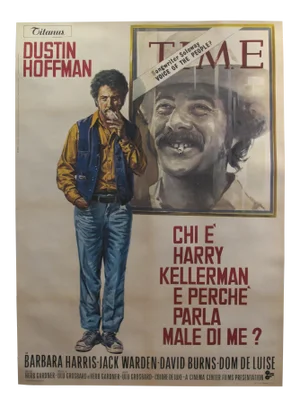 1970s Original Oversize Movie Poster - Who Is Harry Kellerman... (Italian Version)
