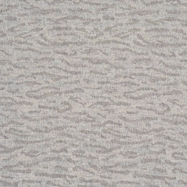 Contemporary SAMPLE - Schumacher Altamira Fabric In Stone For Sale - Image 3 of 3