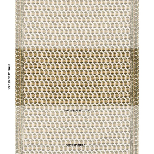 Created in collaboration with Rita Konig, Terry derives its rich colors, delicate paisley motif, and intricate border...