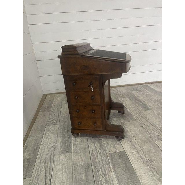 Antique Ladies’ Writing Desk , Germany, 1880 with Drawers on Right Side-Fake drawers on the Left Side,and Pen / Envelope...