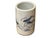 This vintage style Chinese blue and white porcelain brush pot (Bitong) showcases the refined artistry of the Republic...