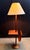 Laurel Lamp Company C1950's Mid Century Modern Walnut Floor Lamp With Integrated Side Table and Magazine Rack by Laurel Lamp Co For Sale - Image 4 of 10