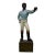 c.v. Whitney Hand Painted Jockey Paperweight For Sale