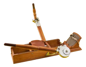 Wooden Rowing Machine from Lamborghini, 1950s