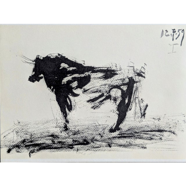 Pablo Picasso, Bull, 1961, Lithograph For Sale - Image 9 of 9
