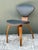 Vintage Wood and Leather Cherner Dining Chair For Sale - Image 9 of 18