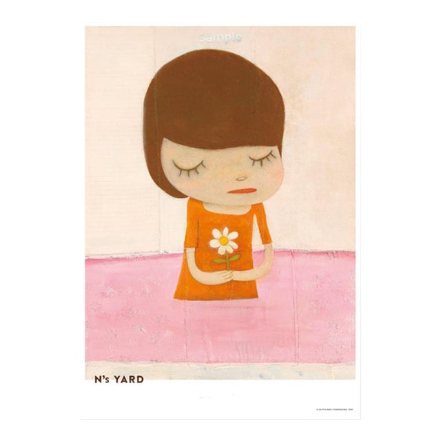 Yoshitomo Nara in the Pink Water Official Poster For Sale