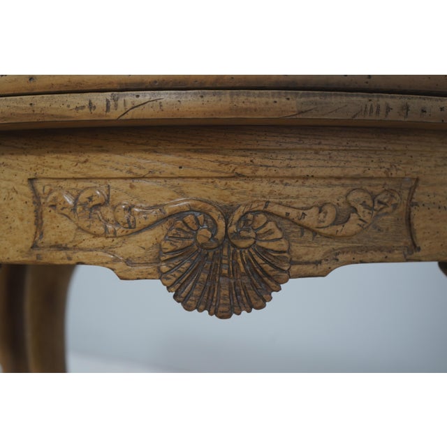 Wood Baker French Demilune Gate Leg Flip Top Table For Sale - Image 7 of 18